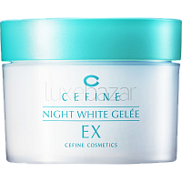 Желе ночное интенсивное осветляющее с витамином С Beauty Pro Night White Gelee EX CEFINE (Япония) 80гр